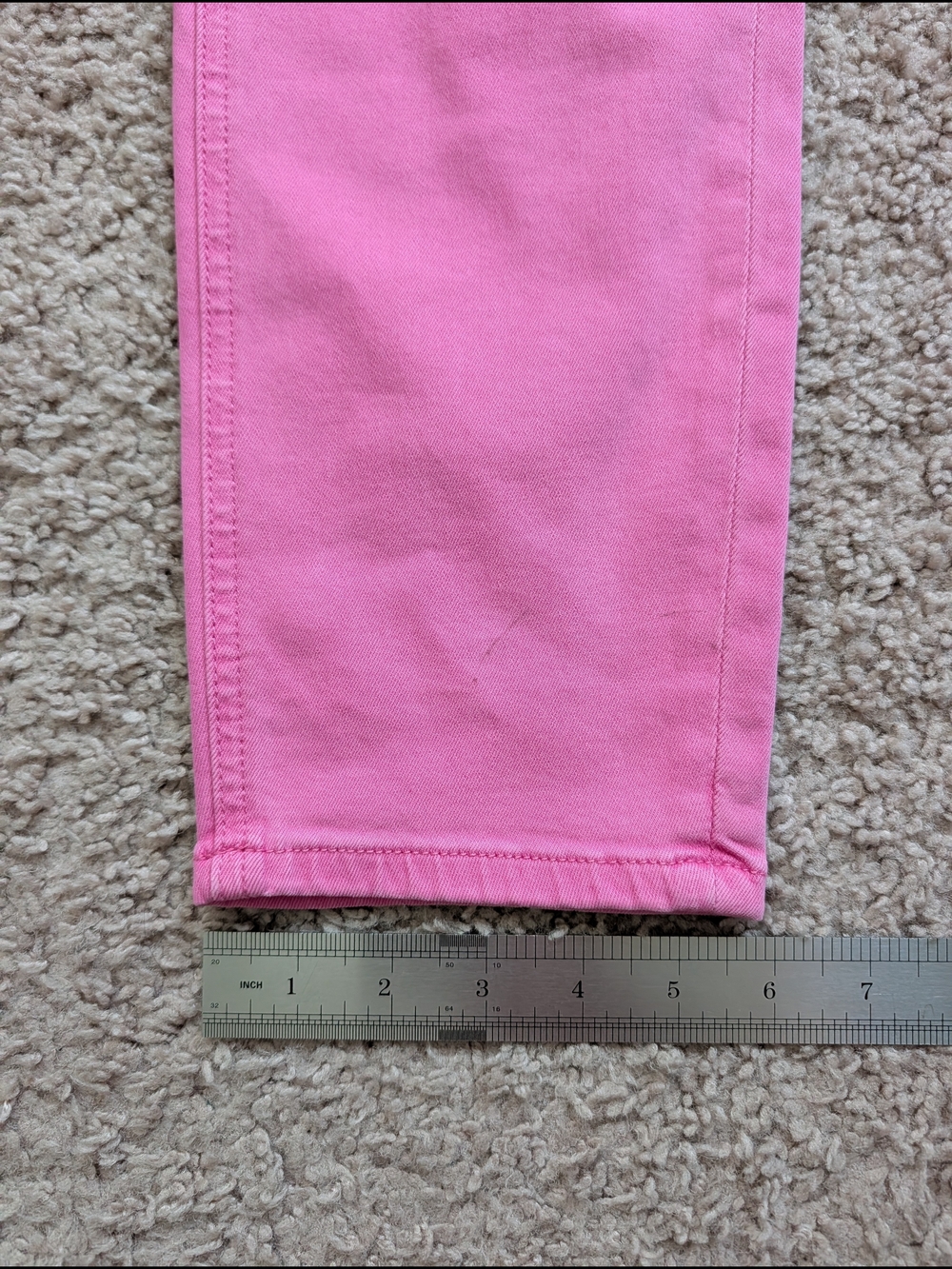 Kut From the Kloth Pink Naomi High Rise FAB AB Girlfriend Ankle Straight Jean 4L - Picture 15 of 15
